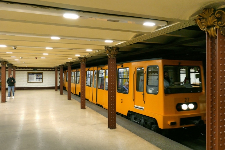 A budapesti 1-es metro a világ legjobbjai között